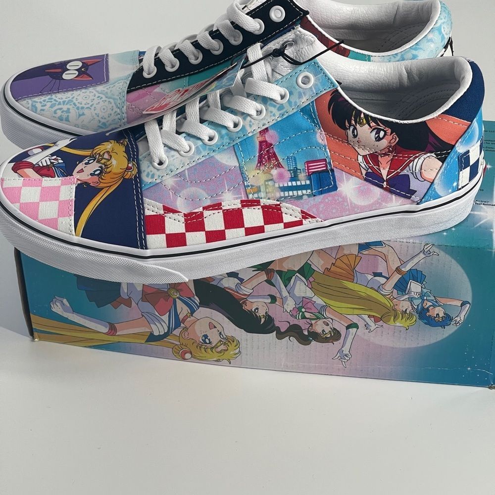 Vans Old Skool Pretty Guardians Sailor Moon Sneakers Brand New With Tags - Picture 12 of 15